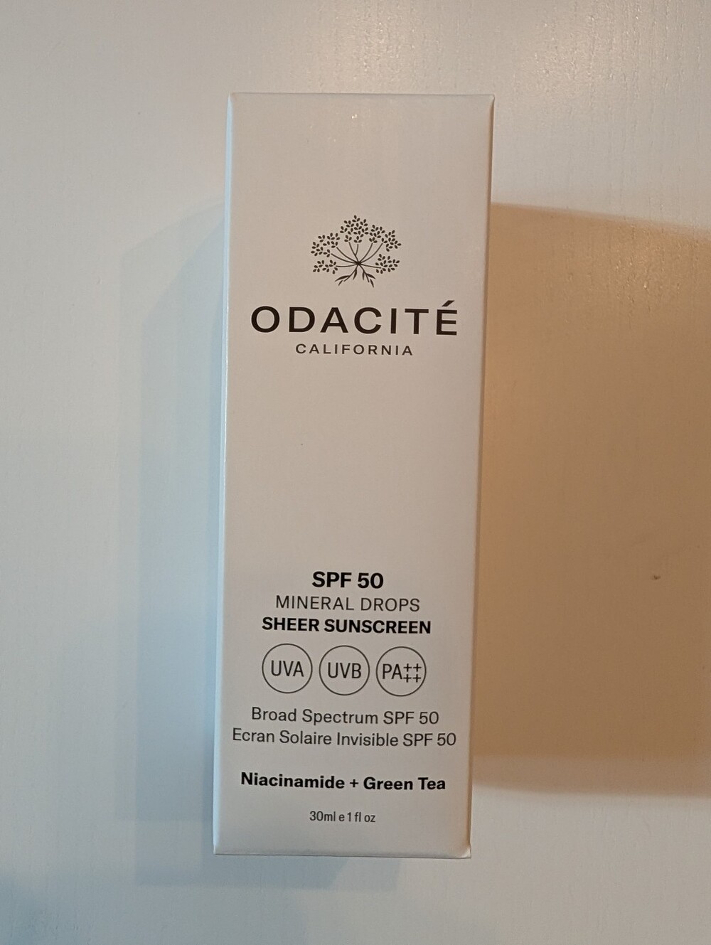 Odacité | SPF 50 Mineral Drops Sheer Sunscreen